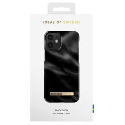 IDeal Of Sweden – IPhone 12 Mini Coque Black Satin 9 IDeal Of Sweden – IPhone 12 Mini Coque Black Satin -Mobilemania Magasin coque rigide ideal of sweden black satin apple iphone 12 mini 2