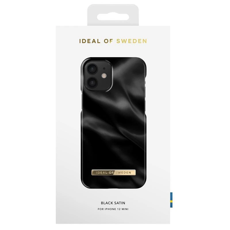 IDeal Of Sweden – IPhone 12 Mini Coque Black Satin 5 IDeal Of Sweden – IPhone 12 Mini Coque Black Satin – Image 3