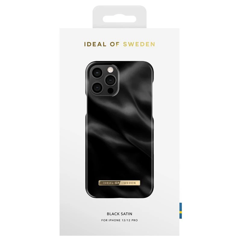IDeal Of Sweden - IPhone 12 / IPhone 12 PRO Coque Black Satin 5 IDeal Of Sweden - IPhone 12 / IPhone 12 PRO Coque Black Satin – Image 3