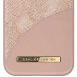 IDeal Of Sweden - IPhone 12 Mini Coque Blush Pink Snake -Mobilemania Magasin coque rigide ideal of sweden blush pink snake apple iphone 12 mini 4