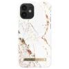 IDeal Of Sweden - IPhone 12 MINI Coque Carrara Gold -Mobilemania Magasin coque rigide ideal of sweden carrara gold apple iphone 12 mini