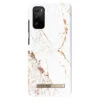 IDeal Of Sweden – Galaxy S20 / Galaxy S20 5G Coque Carrara Gold -Mobilemania Magasin coque rigide ideal of sweden carrara gold samsung galaxy s20s20 5g