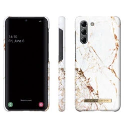 IDeal Of Sweden - Galaxy S21 5G Coque Rigide Carrara Gold 8 IDeal Of Sweden - Galaxy S21 5G Coque Rigide Carrara Gold -Mobilemania Magasin coque rigide ideal of sweden carrara gold samsung galaxy s21 5g 1
