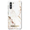 IDeal Of Sweden - Galaxy S21 5G Coque Rigide Carrara Gold -Mobilemania Magasin coque rigide ideal of sweden carrara gold samsung galaxy s21 5g