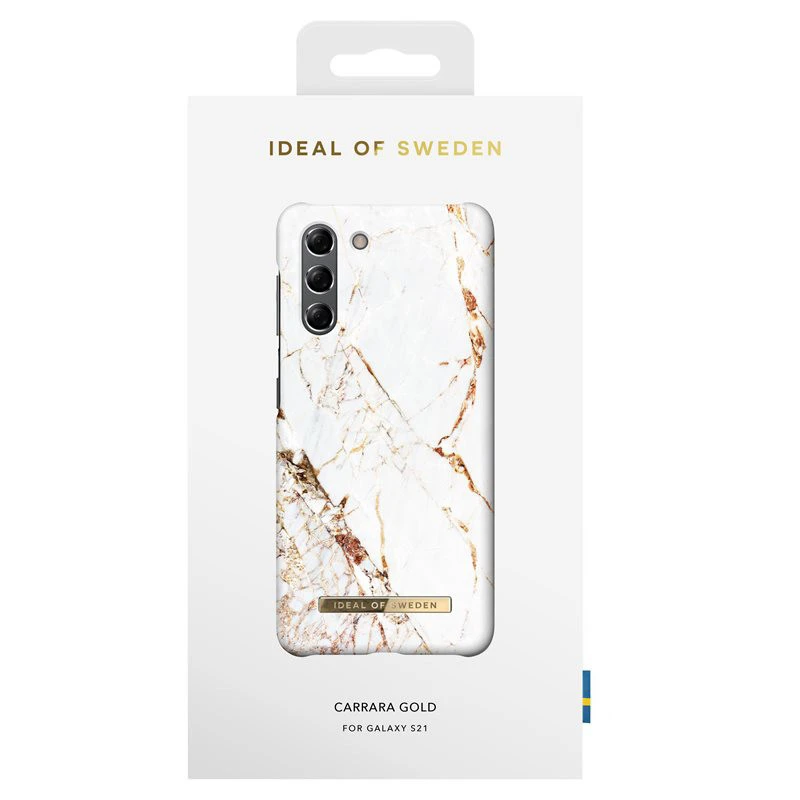 IDeal Of Sweden - Galaxy S21 5G Coque Rigide Carrara Gold 7 IDeal Of Sweden - Galaxy S21 5G Coque Rigide Carrara Gold – Image 5