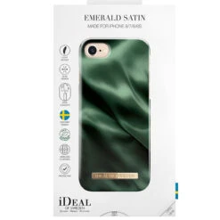 IDeal Of Sweden – IPhone SE 2020/8/7/6S/6 Coque Emerald Satin -Mobilemania Magasin coque rigide ideal of sweden emerald satin apple iphone 786s6se 2020 3