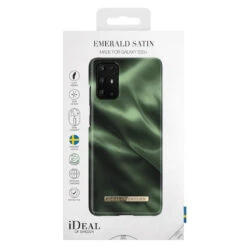 IDeal Of Sweden - Galaxy S20 Plus / S20 Plus 5G Coque Emerald Satin -Mobilemania Magasin coque rigide ideal of sweden emerald satin samsung galaxy s20 5g plus 4