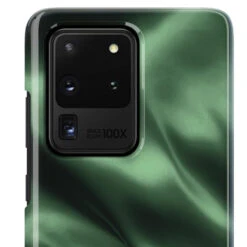 IDeal Of Sweden - Galaxy S20 Ultra 5G Coque Emerald Satin -Mobilemania Magasin coque rigide ideal of sweden emerald satin samsung galaxy s20 ultra 5g 3