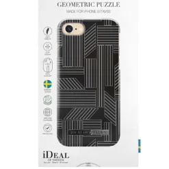 IDeal Of Sweden – IPhone SE 2020/8/7/6S/6 Coque Geometric Puzzle -Mobilemania Magasin coque rigide ideal of sweden geometric puzzle apple iphone 786s6se 2020 2