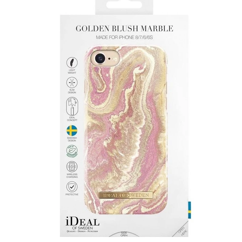 IDeal Of Sweden – IPhone SE 2020/8/7/6S/6 Coque Golden Blush Marble 5 IDeal Of Sweden – IPhone SE 2020/8/7/6S/6 Coque Golden Blush Marble – Image 3