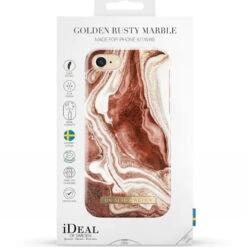 IDeal Of Sweden – IPhone SE 2020/8/7/6S/6 Coque Golden Marble 5 IDeal Of Sweden – IPhone SE 2020/8/7/6S/6 Coque Golden Marble -Mobilemania Magasin coque rigide ideal of sweden golden marble series apple iphone 786s6se 2020 1