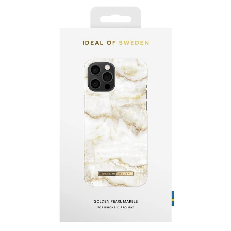 IDeal Of Sweden - IPhone 12 PRO MAX Coque Golden Pearl Marble 5 IDeal Of Sweden - IPhone 12 PRO MAX Coque Golden Pearl Marble – Image 3