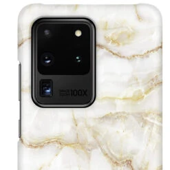 IDeal Of Sweden - Galaxy S20 Ultra 5G Coque Golden Pearl Marble -Mobilemania Magasin coque rigide ideal of sweden golden pearl marble samsung galaxy s20 ultra 5g 2