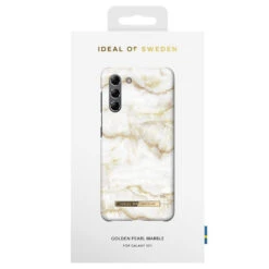 IDeal Of Sweden - Galaxy S21 5G Coque Rigide Golden Pearl Marble 7 IDeal Of Sweden - Galaxy S21 5G Coque Rigide Golden Pearl Marble -Mobilemania Magasin coque rigide ideal of sweden golden pearl marble samsung galaxy s21 5g 2