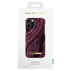 IDeal Of Sweden - IPhone 12 / IPhone 12 PRO Coque Golden Plum Marble 9 IDeal Of Sweden - IPhone 12 / IPhone 12 PRO Coque Golden Plum Marble -Mobilemania Magasin coque rigide ideal of sweden golden plum marble apple iphone 1212 pro 2
