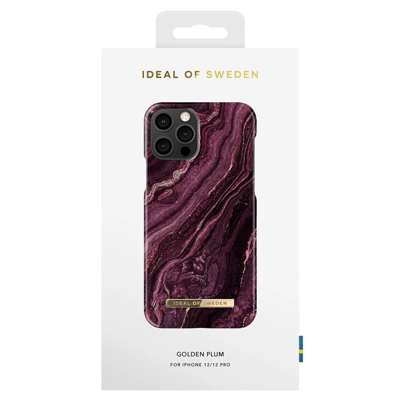 IDeal Of Sweden - IPhone 12 / IPhone 12 PRO Coque Golden Plum Marble 5 IDeal Of Sweden - IPhone 12 / IPhone 12 PRO Coque Golden Plum Marble – Image 3