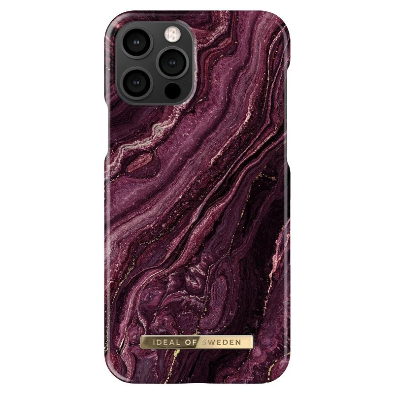 IDeal Of Sweden - IPhone 12 / IPhone 12 PRO Coque Golden Plum Marble 3 IDeal Of Sweden - IPhone 12 / IPhone 12 PRO Coque Golden Plum Marble