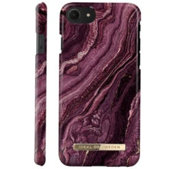 IDeal Of Sweden – IPhone SE 2020/8/7/6S/6 Coque Golden Plum Marble -Mobilemania Magasin coque rigide ideal of sweden golden plum marble apple iphone 786s6se 2020 1