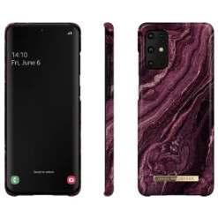 IDeal Of Sweden - Galaxy S20 Plus / S20 Plus 5G Coque Golden Plum -Mobilemania Magasin coque rigide ideal of sweden golden plum marble samsung galaxy s20 5g plus 1