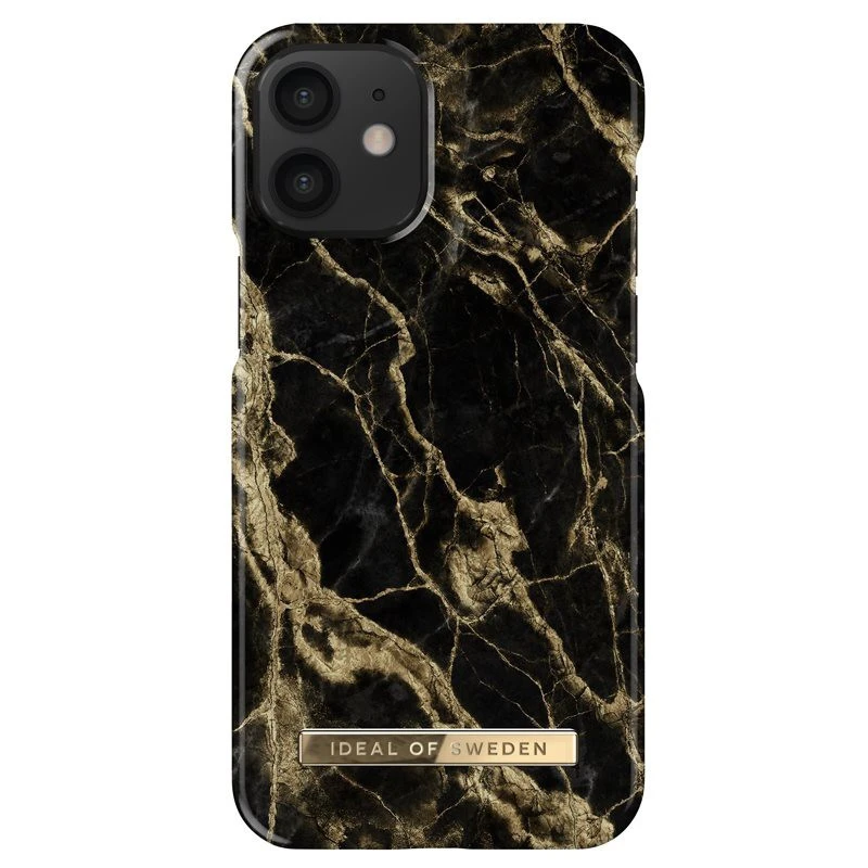 IDeal Of Sweden - IPhone 12 Mini Coque Golden Smoke Marble 3 IDeal Of Sweden - IPhone 12 Mini Coque Golden Smoke Marble