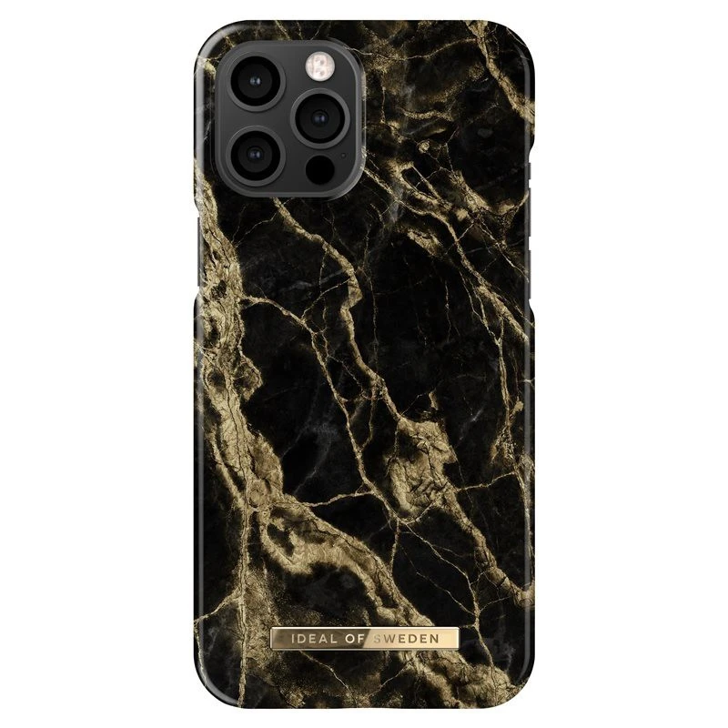 IDeal Of Sweden - IPhone 12 PRO MAX Coque Golden Smoke Marble 3 IDeal Of Sweden - IPhone 12 PRO MAX Coque Golden Smoke Marble