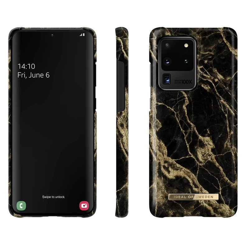 IDeal Of Sweden - Galaxy S20 Ultra 5G Coque Golden Smoke Marble 4 IDeal Of Sweden - Galaxy S20 Ultra 5G Coque Golden Smoke Marble – Image 2