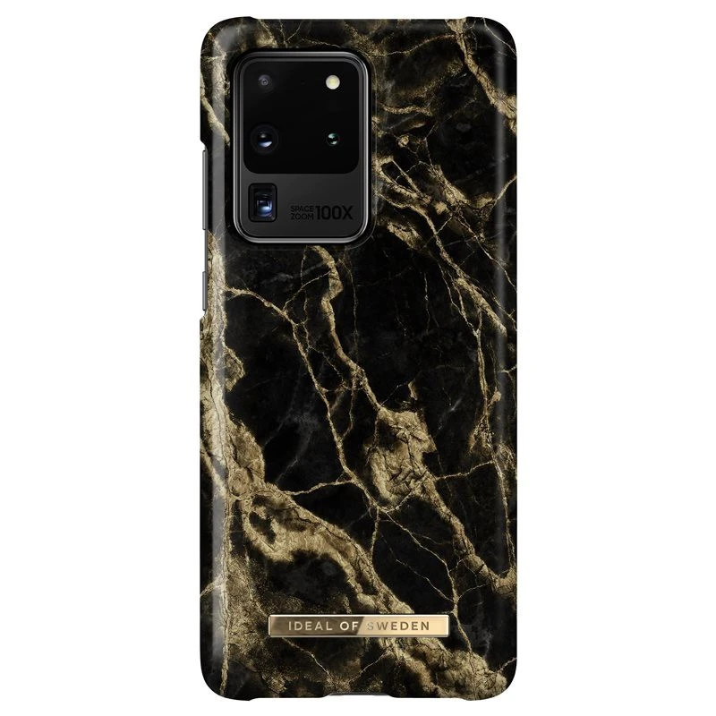 IDeal Of Sweden - Galaxy S20 Ultra 5G Coque Golden Smoke Marble 3 IDeal Of Sweden - Galaxy S20 Ultra 5G Coque Golden Smoke Marble