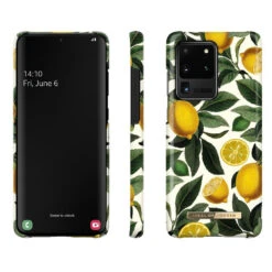 IDeal Of Sweden - Galaxy S20 Ultra 5G Coque Rigide Lemon Bliss -Mobilemania Magasin coque rigide ideal of sweden lemon bliss samsung galaxy s20 ultra 5g 1