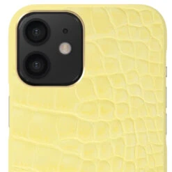 IDeal Of Sweden - IPhone 12 Mini Coque Lemon Croco -Mobilemania Magasin coque rigide ideal of sweden lemon croco apple iphone 12 mini 3