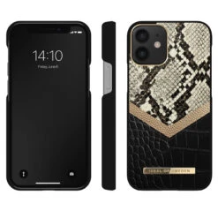 IDeal Of Sweden - IPhone 12 Mini Coque Midnight Python -Mobilemania Magasin coque rigide ideal of sweden midnight python apple iphone 12 mini 1