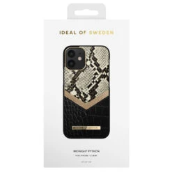 IDeal Of Sweden - IPhone 12 Mini Coque Midnight Python -Mobilemania Magasin coque rigide ideal of sweden midnight python apple iphone 12 mini 2