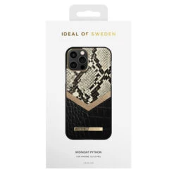 IDeal Of Sweden - IPhone 12 / IPhone 12 PRO Coque Midnight Python -Mobilemania Magasin coque rigide ideal of sweden midnight python apple iphone 1212 pro 2