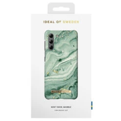 IDeal Of Sweden - Galaxy S21 5G Coque Rigide Mint Swirl Marble 7 IDeal Of Sweden - Galaxy S21 5G Coque Rigide Mint Swirl Marble -Mobilemania Magasin coque rigide ideal of sweden mint swirl marble samsung galaxy s21 5g 2
