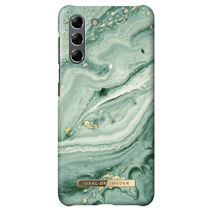 IDeal Of Sweden - Galaxy S21 5G Coque Rigide Mint Swirl Marble 3 IDeal Of Sweden - Galaxy S21 5G Coque Rigide Mint Swirl Marble