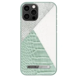 IDeal Of Sweden - IPhone 12 / IPhone 12 PRO Coque Palladian Mint Snake