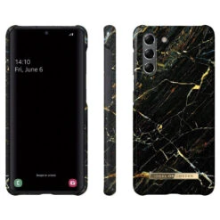 IDeal Of Sweden - Galaxy S21 5G Coque Rigide Port Laurent Marble -Mobilemania Magasin coque rigide ideal of sweden port laurent marble samsung galaxy s21 5g 1
