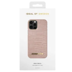 IDeal Of Sweden - IPhone 12 / IPhone 12 PRO Coque Rose Croco -Mobilemania Magasin coque rigide ideal of sweden rose croco apple iphone 1212 pro 4