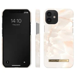 IDeal Of Sweden - IPhone 12 Mini Coque Rose Pearl Marble -Mobilemania Magasin coque rigide ideal of sweden rose pearl marble apple iphone 12 mini 1