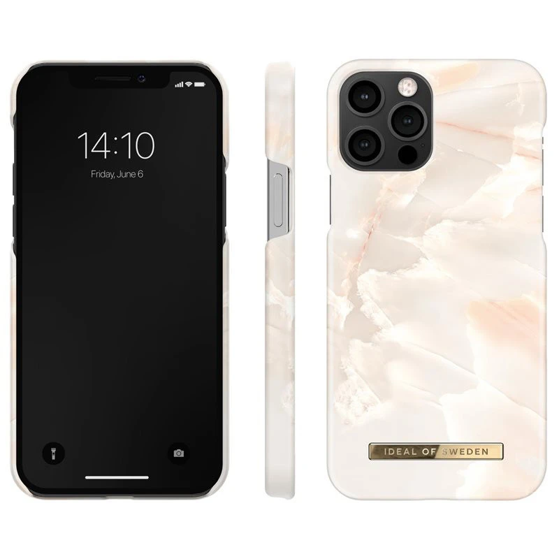 IDeal Of Sweden - IPhone 12 / IPhone 12 PRO Coque Rose Pearl Marble 4 IDeal Of Sweden - IPhone 12 / IPhone 12 PRO Coque Rose Pearl Marble – Image 2