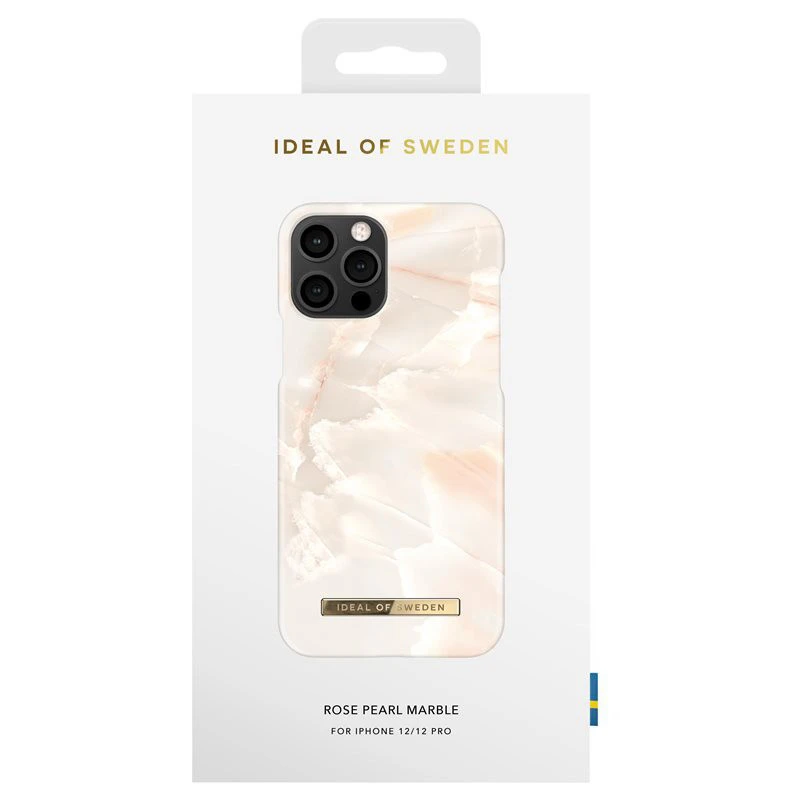 IDeal Of Sweden - IPhone 12 / IPhone 12 PRO Coque Rose Pearl Marble 7 IDeal Of Sweden - IPhone 12 / IPhone 12 PRO Coque Rose Pearl Marble – Image 5