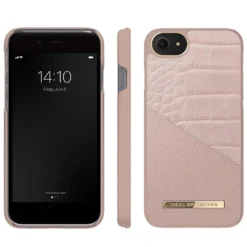 IDeal Of Sweden – IPhone SE 2020/8/7/6S/6 Coque Rose Smoke Croco -Mobilemania Magasin coque rigide ideal of sweden rose smoke croco apple iphone 786s6se 2020 2