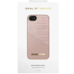 IDeal Of Sweden – IPhone SE 2020/8/7/6S/6 Coque Rose Smoke Croco -Mobilemania Magasin coque rigide ideal of sweden rose smoke croco apple iphone 786s6se 2020 5