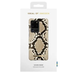 IDeal Of Sweden - Galaxy S20 Ultra 5G Coque Rigide Sahara Snake -Mobilemania Magasin coque rigide ideal of sweden sahara snake samsung galaxy s20 ultra 5g 2