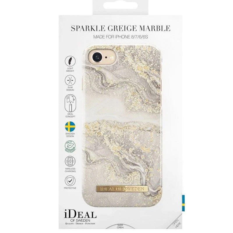 IDeal Of Sweden – IPhone SE 2020/8/7/6S/6 Coque Sparkle Greige 5 IDeal Of Sweden – IPhone SE 2020/8/7/6S/6 Coque Sparkle Greige – Image 3