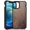Itskins – IPhone 12 Mini Coque FERONIA BIO TIMBER WOOD -Mobilemania Magasin coque rigide itskins feronia bio timber wood apple iphone 12 mini