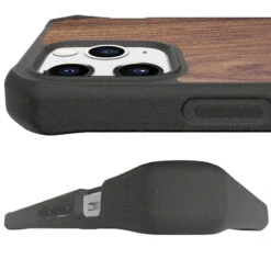 Itskins – IPhone 12 / IPhone 12 PRO Coque FERONIA BIO TIMBER WOOD -Mobilemania Magasin coque rigide itskins feronia bio timber wood apple iphone 1212 pro 4
