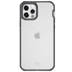 Itskins – IPhone 12 PRO MAX Coque HYBRID CLEAR -Mobilemania Magasin coque rigide itskins hybrid clear apple iphone 12 pro max 3