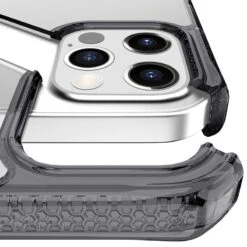 Itskins – IPhone 12 PRO MAX Coque HYBRID CLEAR -Mobilemania Magasin coque rigide itskins hybrid clear apple iphone 12 pro max 6