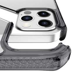 Itskins – IPhone 12 / IPhone 12 PRO Coque HYBRID CLEAR -Mobilemania Magasin coque rigide itskins hybrid clear apple iphone 1212 pro 5