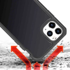 Coque Rigide ITSKINS HYBRID GLASS Apple IPhone 11 PRO -Mobilemania Magasin coque rigide itskins hybrid glass apple iphone 11 pro 4